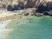 A orillas del mar en Catarindo