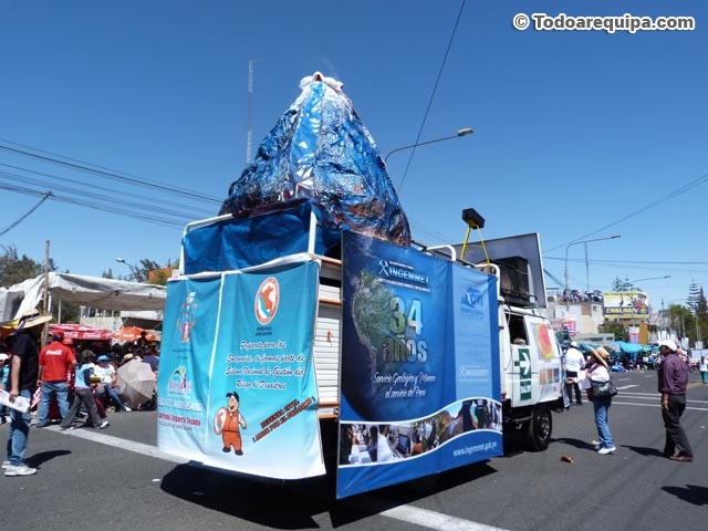 INGEMMET presente en corso