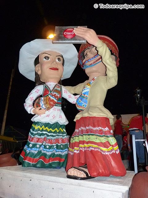 Selfie carro alegórico