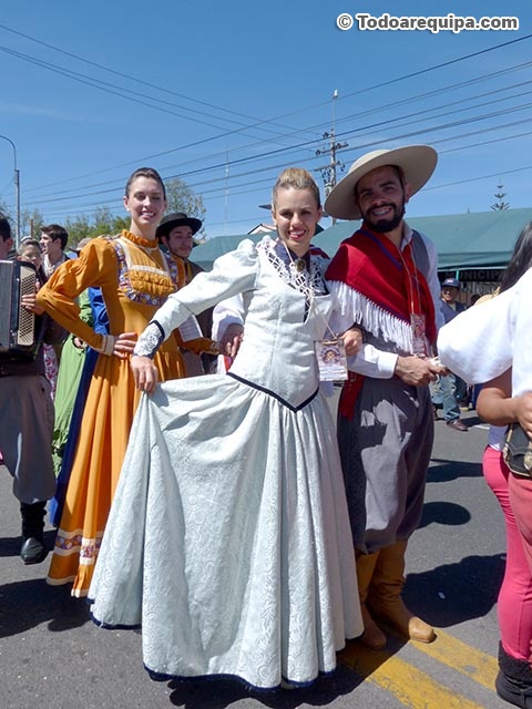 Traje típico, danza de Brasil