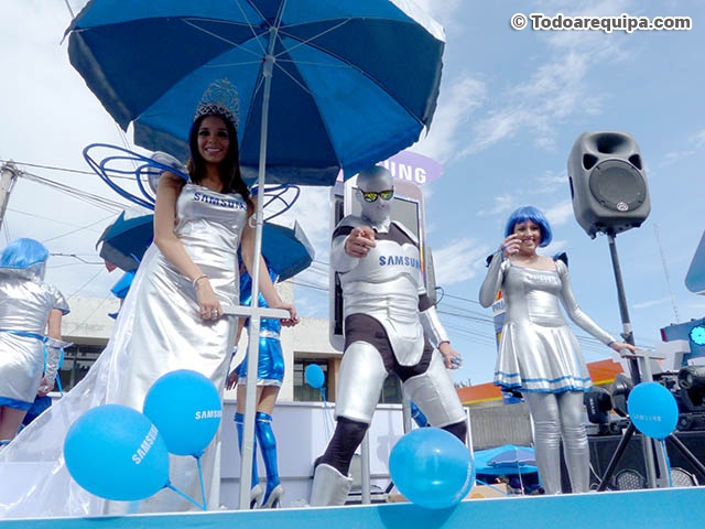 Movistar en el Corso de la Amistad