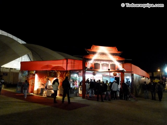 Mini Barrio Chino en la FIA Arequipa
