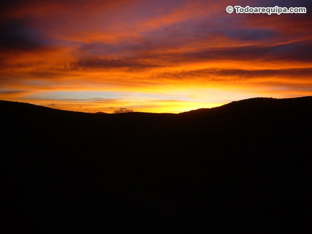 Sunset en Orcopampa
