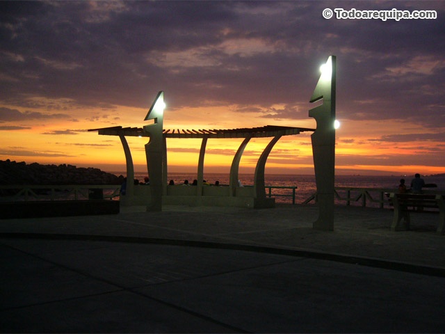 Vista del Ocaso en Mollendo