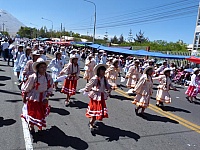 Alumnas de la I. E. Juana Cervantes