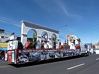 Carro alegórico del colegio Mercedario