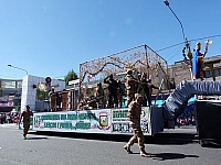 Carro alegórico del Ejército