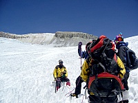 Guías de montaña en el Ampato