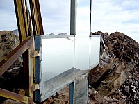 Una cruz de espejo en el Pichu Pichu