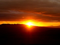 Últimos rayos del sol