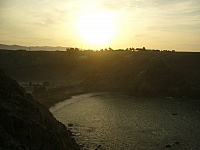 Catarindo amaneciendo