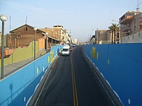 Bajada con dirección a las playas