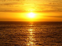 Puesta del sol en Mollendo